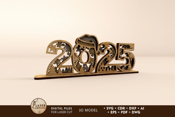 Download 2025 New Year Decorative Stand - New year Collection